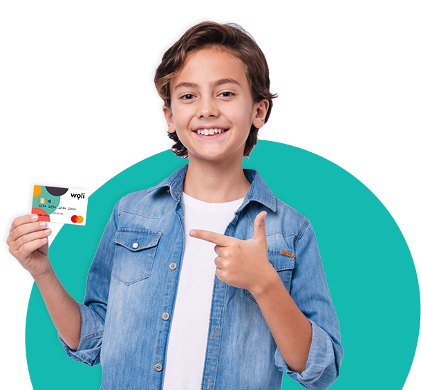 Mastercard and mobile app with unique parental controls for young people aged 10 to 18!